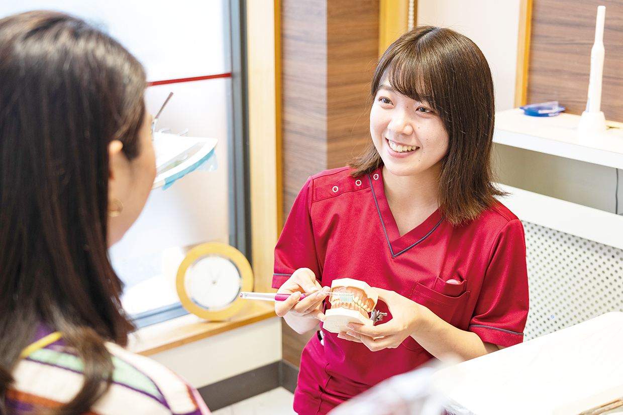 自分の時間を大切にしながら 歯科衛生士として幅広く活躍できます