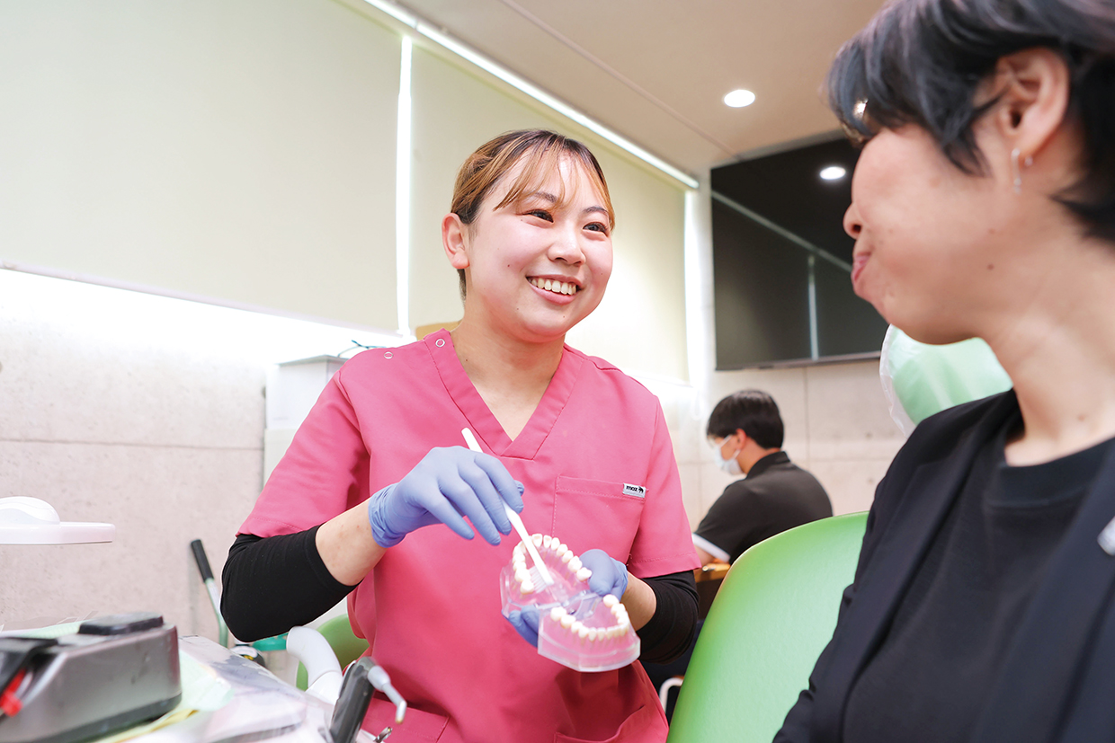 経験豊富な先輩が多く、 現場で活かせる知識が学べます